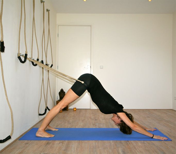 Yoga with equipment